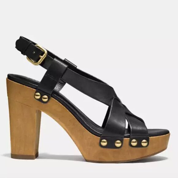 Coach Adessa Platform Slingback Sandal - Picture 2 of 8